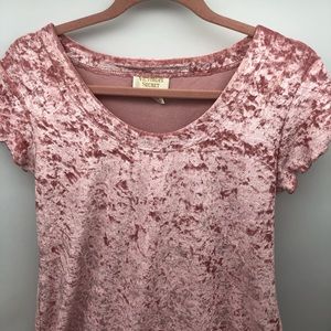 Victoria’s Secret pink velvet nighty size small petite